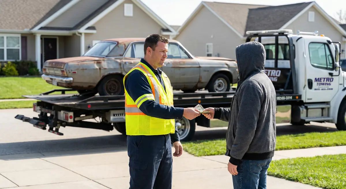 Service achat auto scrap prêt pour un ramassage le jour même à Montréal & Rive-Sud de Montréal